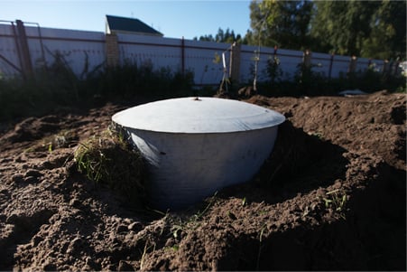 Засыпка газгольдера — фото 3