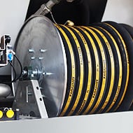 Заправка газгольдера — заправочный шланг